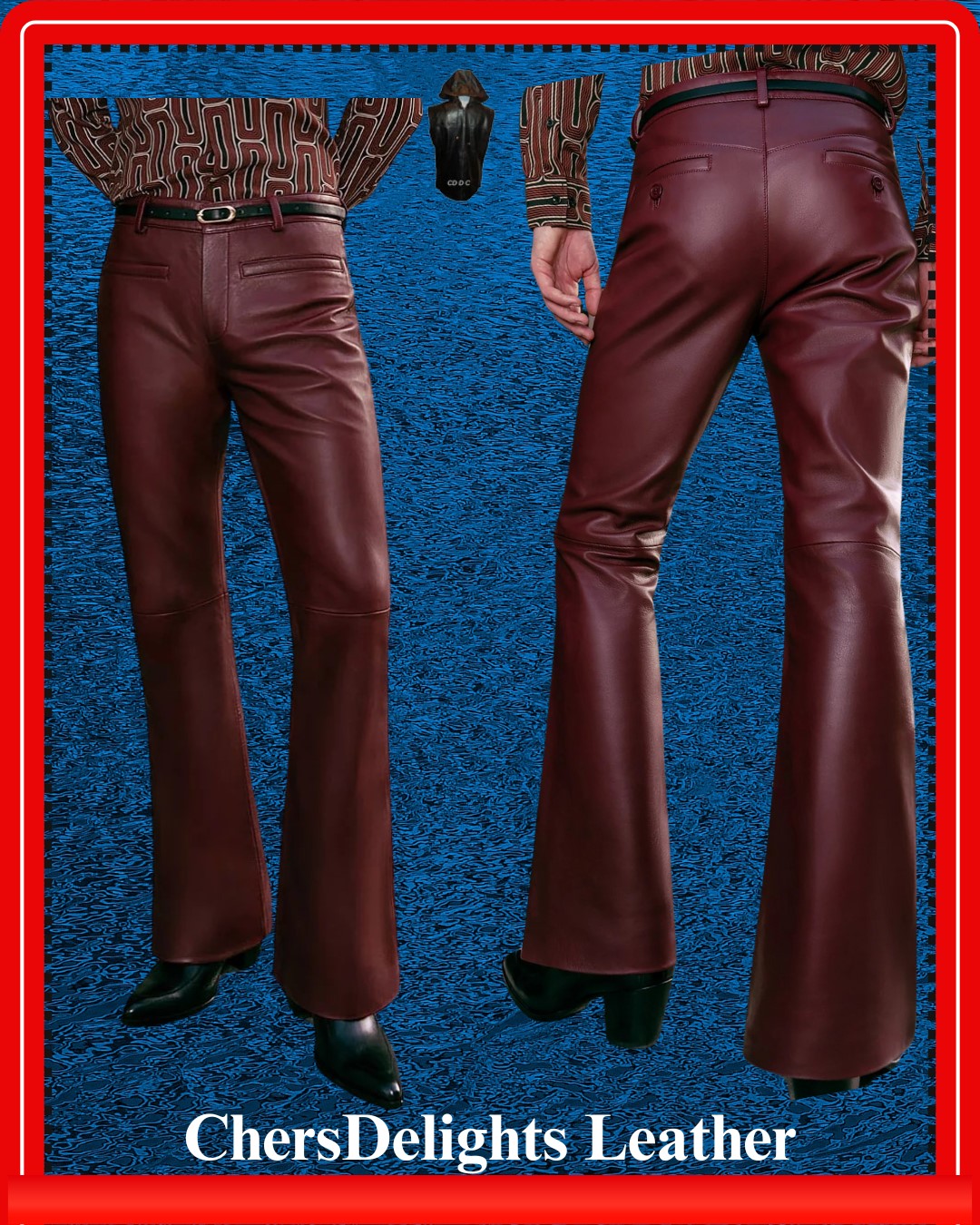 Men's Leather Pants: How to Measure for the Perfect Fit.